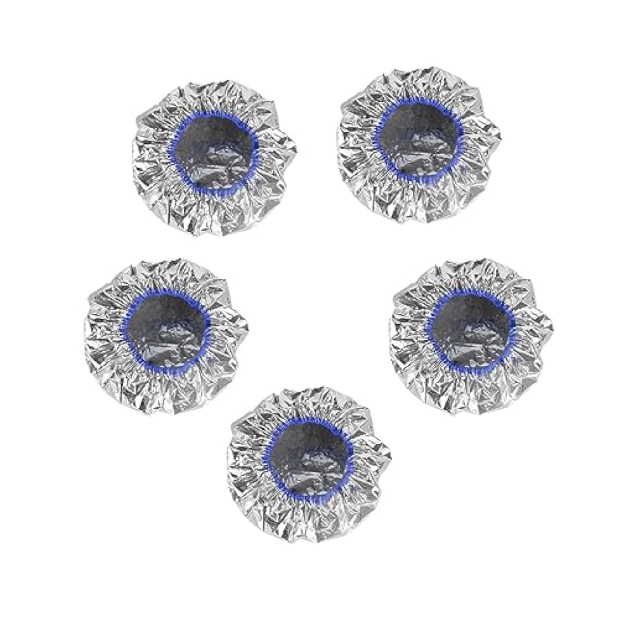 5Pcs Aluminum Foil Hair Caps Shower Cap Dyeing