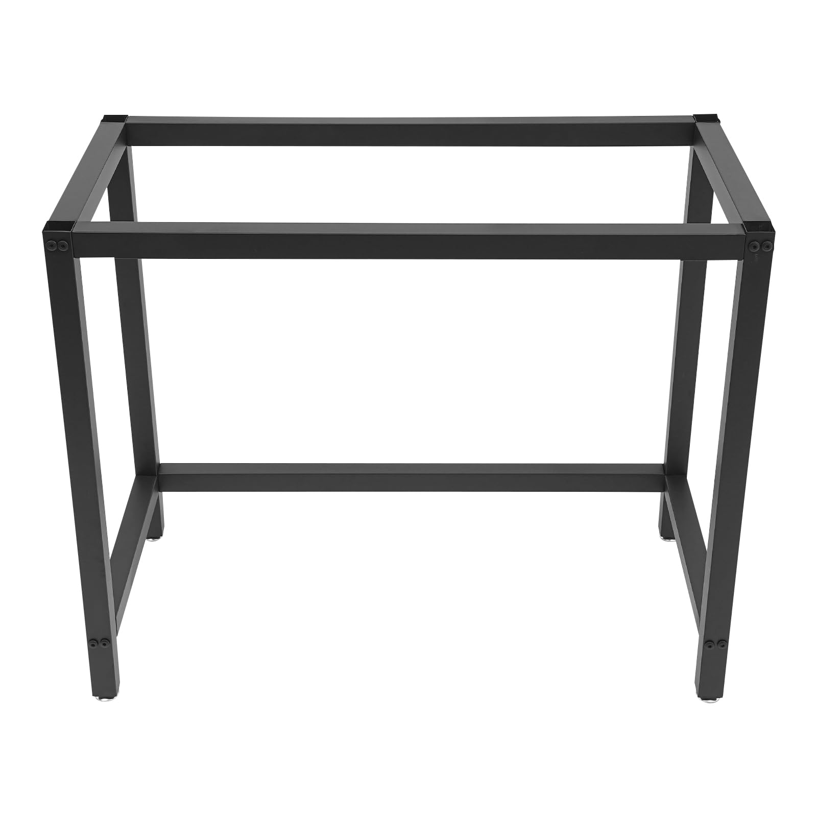 Struttura per banco da lavoro, 100 x 50 x 80 cm, portata fino a 100 kg, in acciaio, per tavoli come marmo e vetro