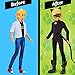 Miraculous Ladybug Superhero Secret Adrien with Cat Noir Outfit by Playmates Toys