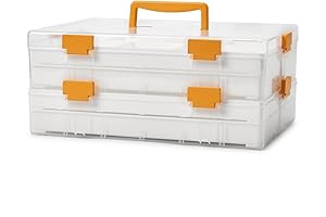 EZOWare Divided Tray: The Ultimate Storage Solution for Art, Crafts, and More