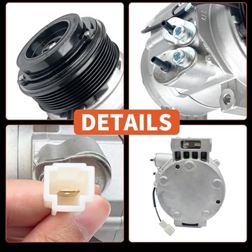 Image of Air Conditioning AC Compressor Compatible with Toyota Tacoma 2005-2015