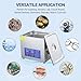 10L Ultrasonic Cleaner, 2.6 gal Professional Industrial Auto Cleaning Machine, 40kHz Digital Sonic Cavitation Cleaner with Heater & Timer, 240w Excellent Cleaning Machine for Jewelry Dentures Repair