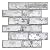 COMSTICKC 10 Pcs 3D Brick Wall Panel Peel and Stick Brick Tiles 12"X12" DIY Lightweight PVC Faux Brick Paneling Self Adhesive Brick Backsplash for Interior Wall Decor, Retro White