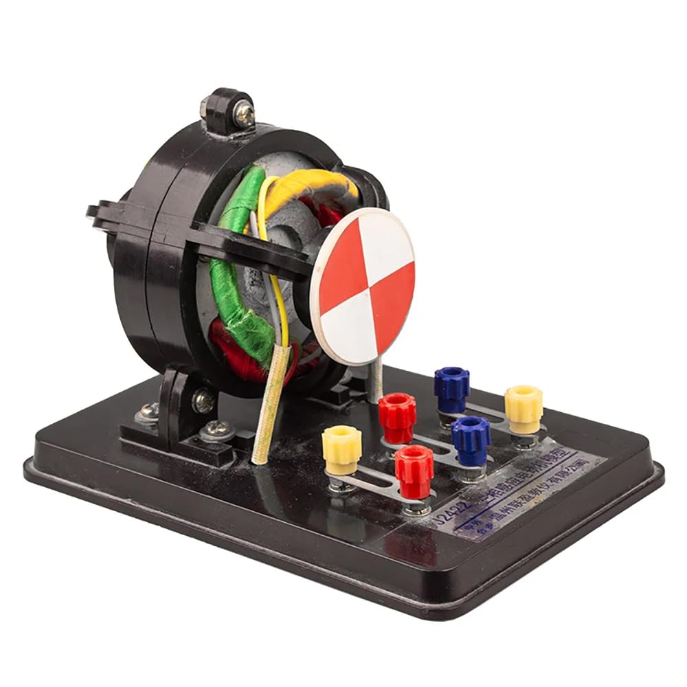 Modello di Motore a Induzione Trifase J2422, Strumenti Didattici per Attrezzature Da Laboratorio per Elettricità per Scuole Elementari e Superiori