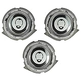 vhbw 3x Scherkopf kompatibel mit Philips S1300/04, S1310, S1310/04, S1320, S1320/04, S1332, S1333, S1510, S1520, S1560 Rasierer
