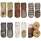 FedMois 5er Pack Baby Kleinkinder ABS rutschfeste Wintersocken dicke Thermosocken Baumwolle, Fuchs, 1-3 Jahre
