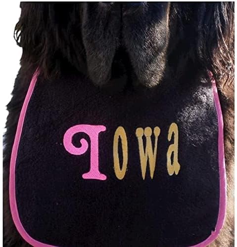Handmade Personalized Dog Bib with Waterproof Backing - Customizable Style and Protection