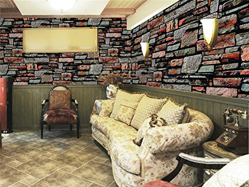Image of Eurotex 3D Modern Design Wallpaper, use as Wall Covering for Living Room, Living Room, Walls Grey Color Wallpaper (Roll 57 sq ft) 21802