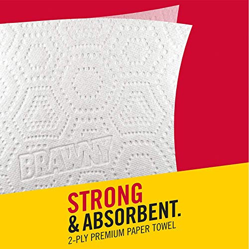 Image of Brawny Pick-A-Size Paper Towels, 1 Mega Roll = 4 Regular Rolls