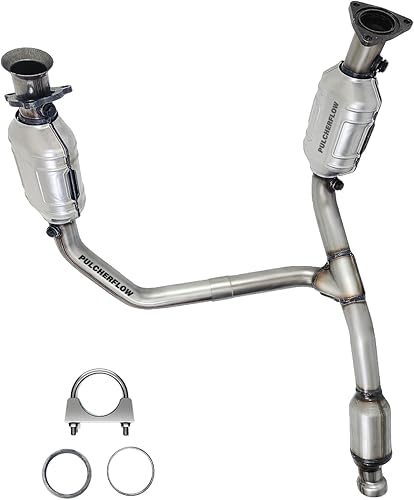 Miniatura 6 de Convertidor catalítico universal de entradasalida de 3 pulgadas (compatible con EPA)