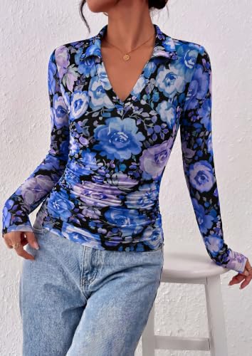 Women's Long Sleeve Blouses - image 6