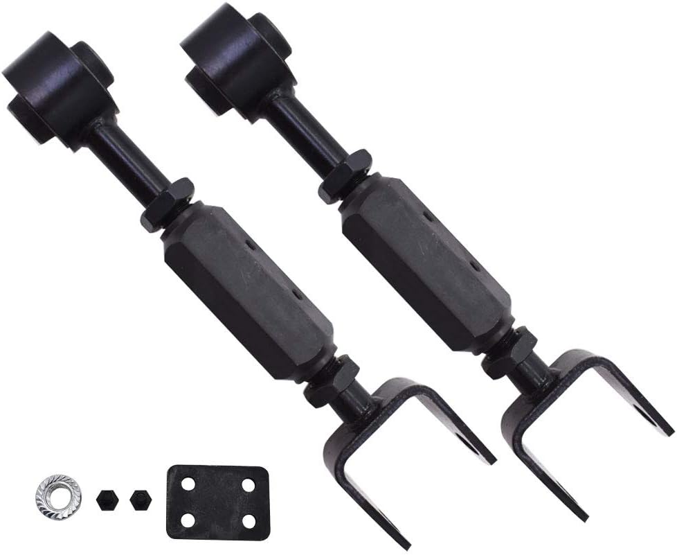 labwork Rear Upper Adjustable Control Arm Sway Left Right Bar Set K90489 Replacement for Honda CR-V (1 Pair)