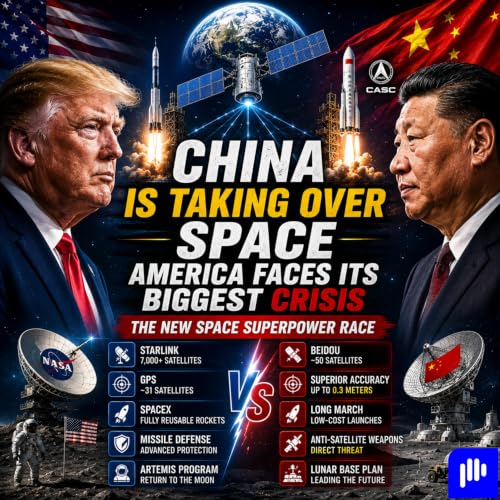 CHINA'S SPACE DOMINANCE COULD PUSH AMERICA INTO ITS GREATEST CRISIS YET