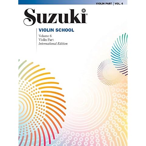 Suzuki Violin School, Volume 6 (Suzuki Violin School, Vol 6) Cover