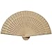 Produktbild MOTOCO Damen Faltfächer Blumenmuster Seidenfächer Handfächer Eleganter Tanzfächer Hochzeitsdekoration