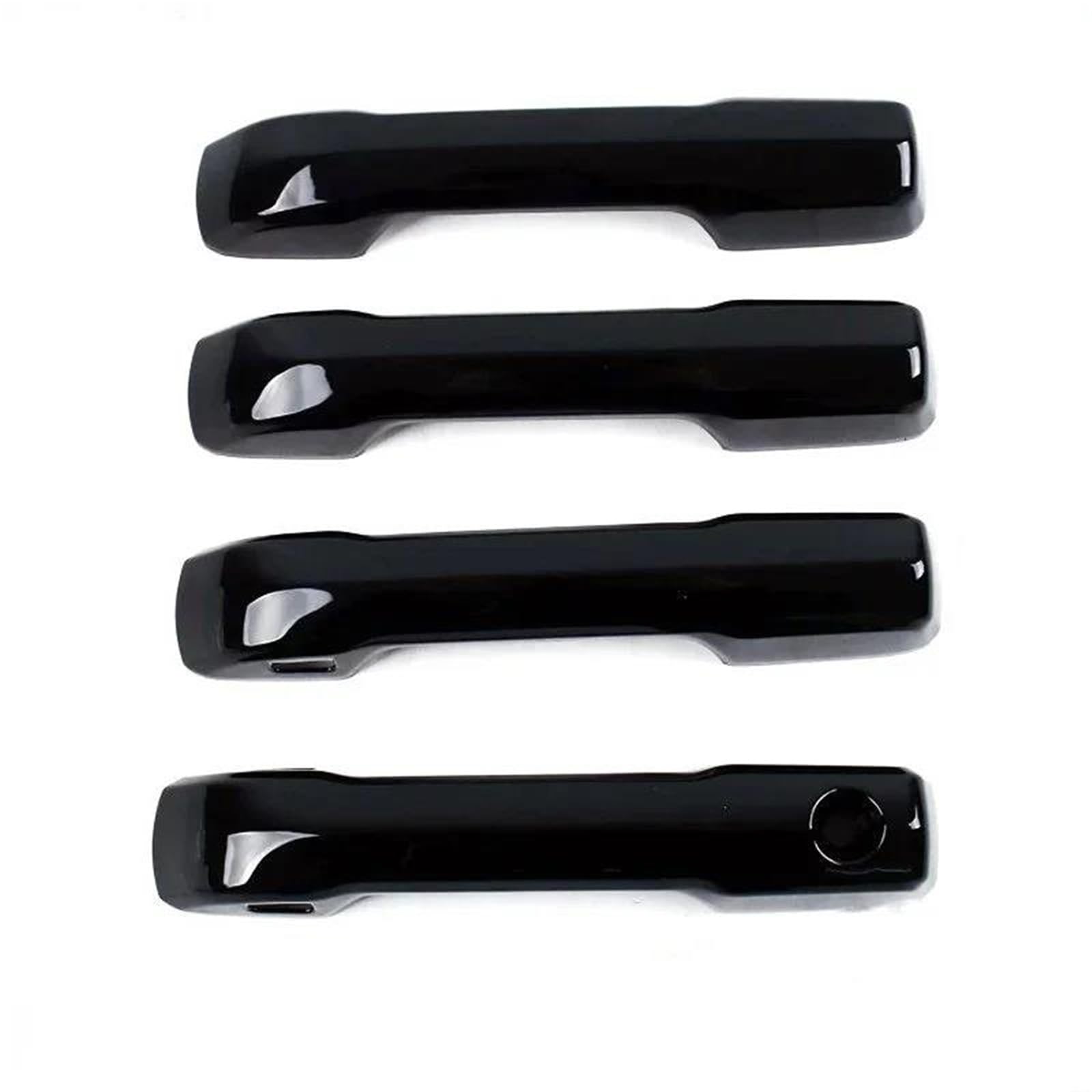 Trfbd Black Decorative Cover Car Door Handle Cover Trim Styling Auto Accessories For Sequoia For Tundra For Tacoma For 4Runner(Black)