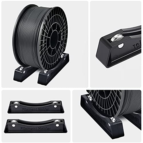 Image of Weewooday 12 Set 3D Printer Filament Spool Holder Filament Holder | Fits All Spools of Any Size and All Types for PLA /ABS /TPU /Other 3D Printing Materials