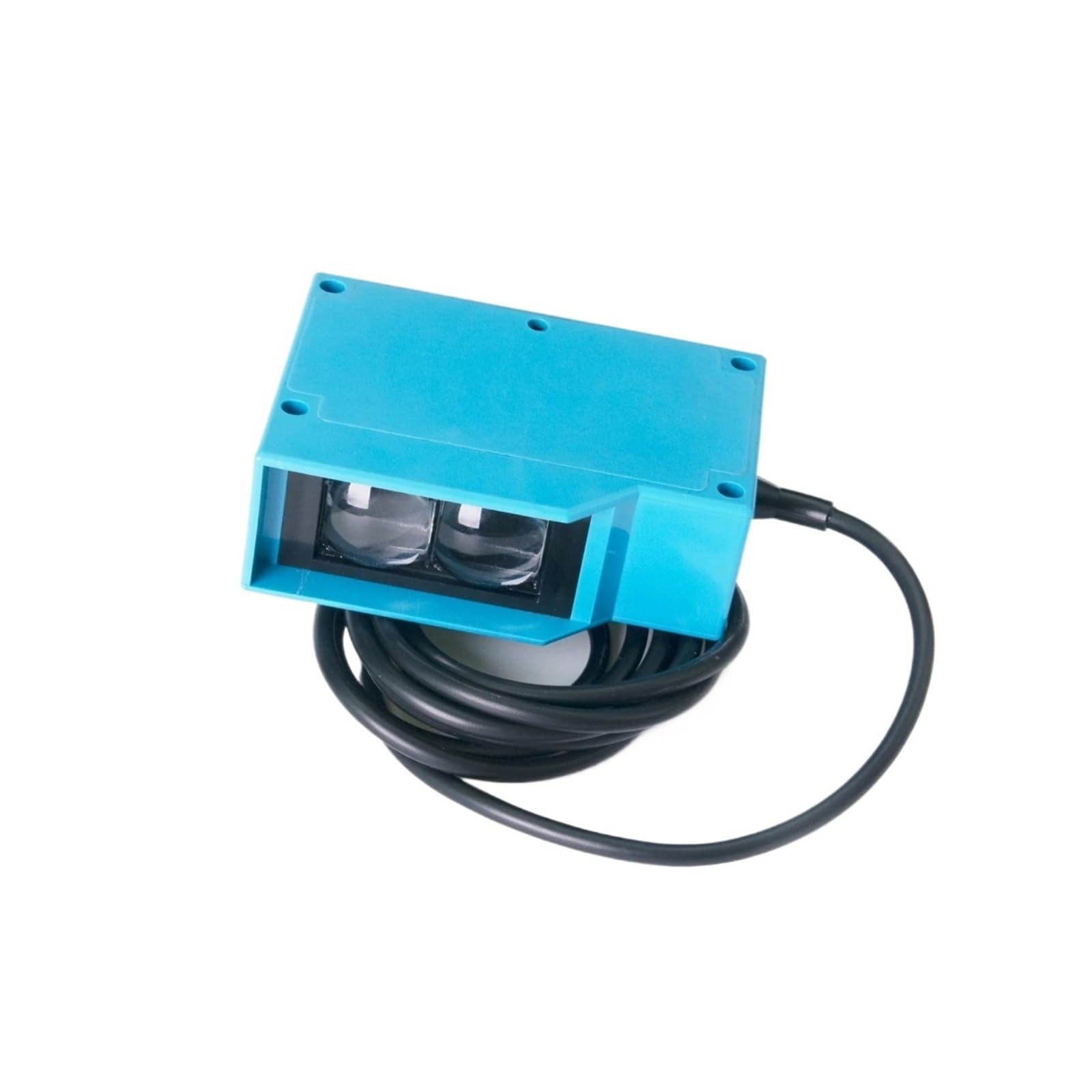 JJKKOZVQF Photoelectric Sensor E3K 20m 30m 60m Detection Distance 10-30V Through Beam Sensor NPN PNP Optical Relay Switch Sensor(15meter)