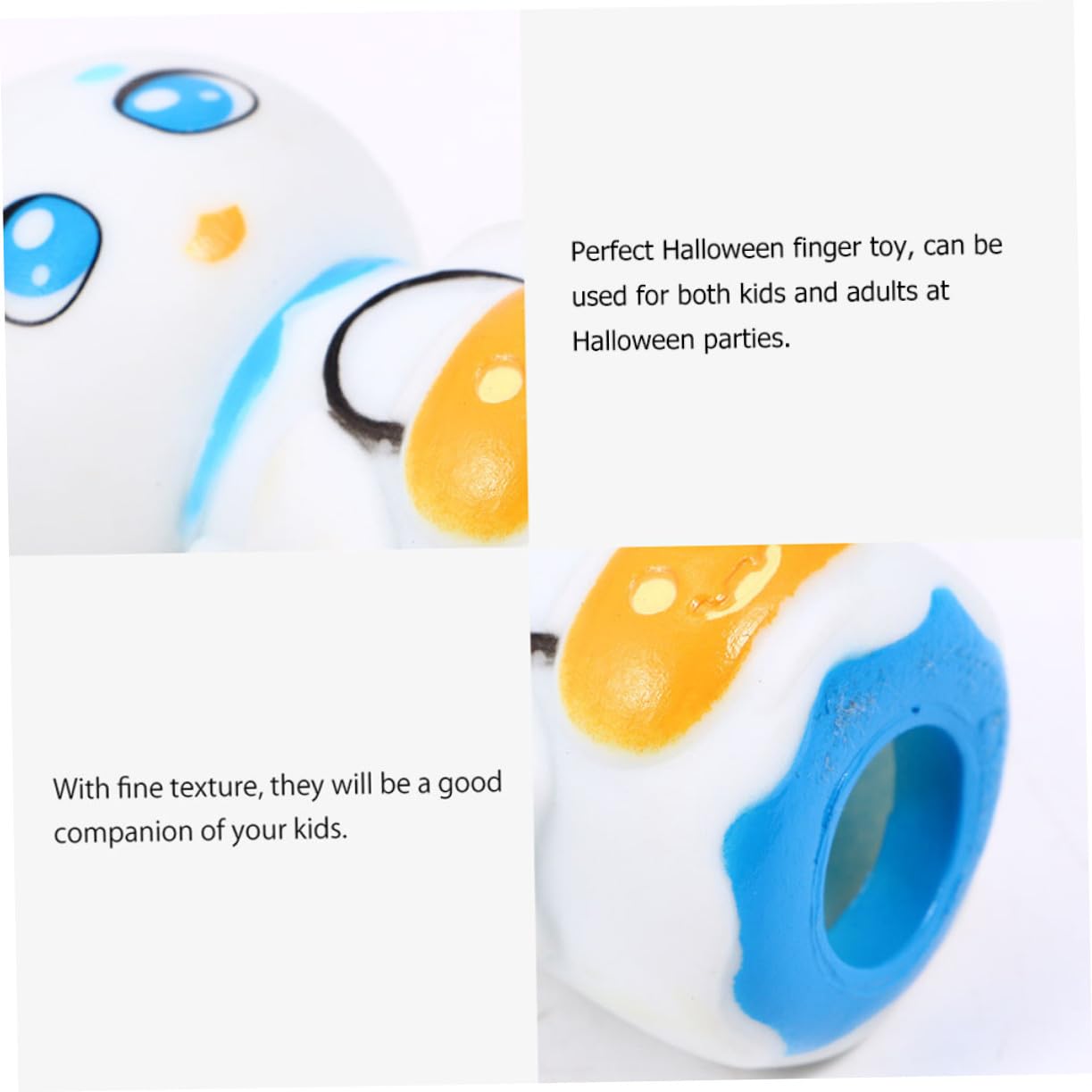 10 Burattini delle Dita in Pvc per Bambini e Adulti, Giocattolo Interattivo per Sviluppare Creatività e Destrezza, per Casa e Centri di Apprendimento