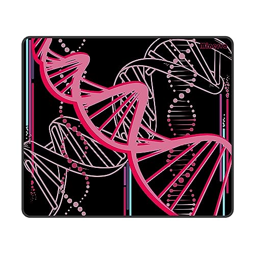 Tapis de souris de jeu X-Raypad Minerva DNA lourd noir et rose 490x400mm