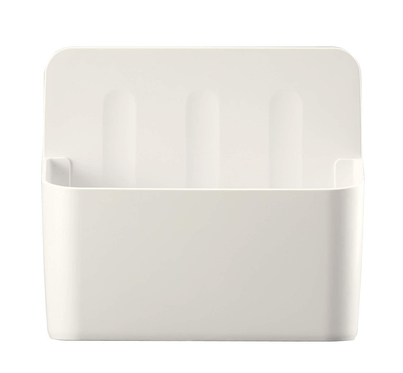 Topre MPB-001 Bathroom Magnetic Bottle Rack, Storage, White, W9.1 x H8.3 x D 3.9 inches (230 x 210 x 100 mm)