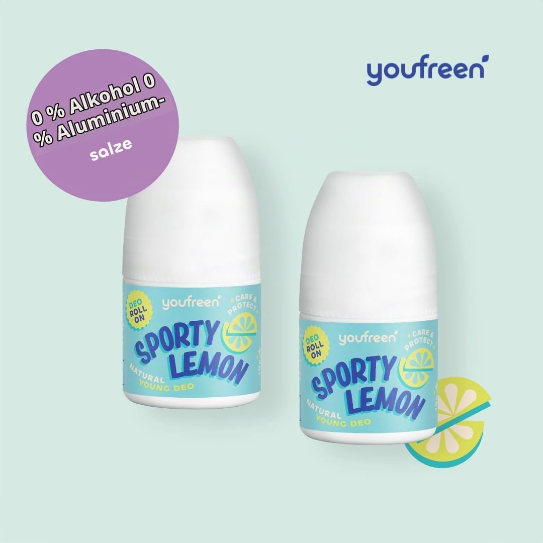 youfreen Deo Roll-on Kids & Teens Bio-Aloe Vera 4x50ml Sporty