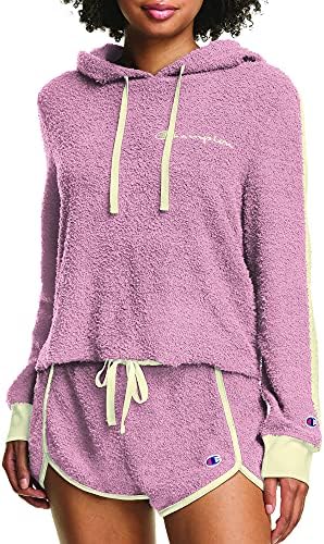 Plush Cropped Hoodie \u0026 Shorts Sleep Set 