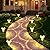 Solar Lights Outdoor, 8 Pack Solar Pathway Lights Outdoor, Solar Powered LED Mushroom Solar Garden Lights, Outdoor Solar Lights for Yard, Landscape, Path, Patio, Outside,Driveway,Backyard (Warm White)