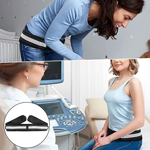 Sacroiliac SI Joint Hip Belt para Mujeres y Hombres, 4 Pulgadas de Ancho, Ajuste para Cintura de 42-60 Pulgadas miniatura 8