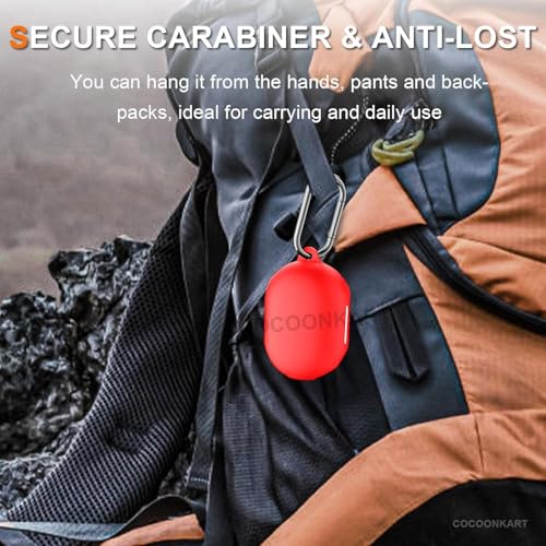 Image of Soft Silicone Case Cover for Bosee New QuietComfort (2024) -Red