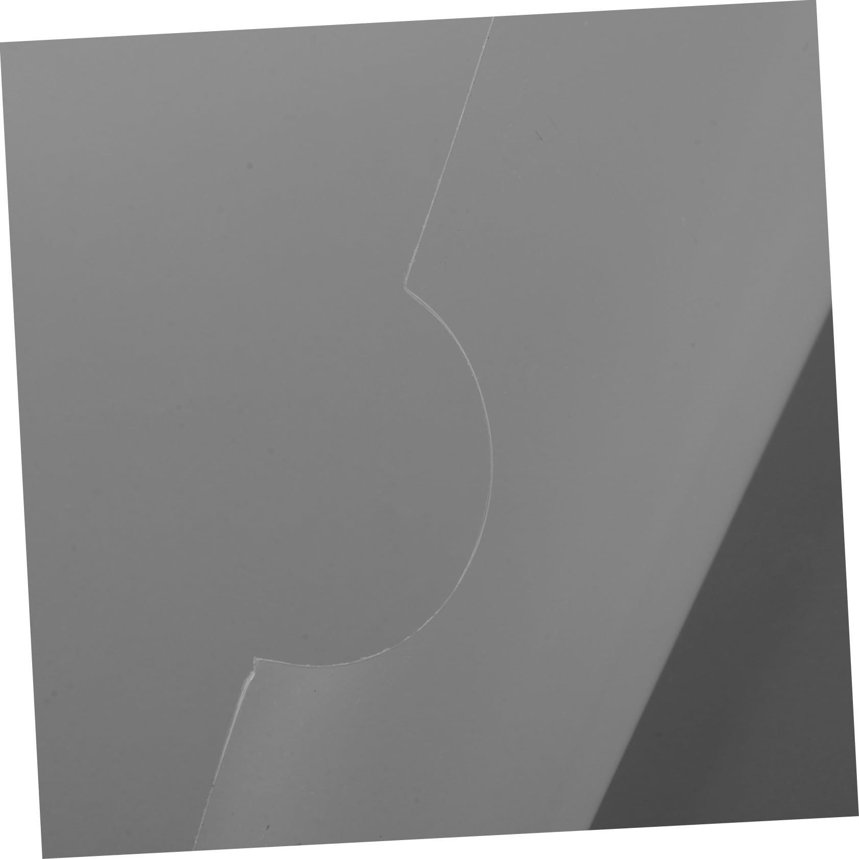 SHINEOFI 100pezzi Cartelline Trasparenti Shape Documenti Impermeabili Per Ufficio e Scuola Compatibili Archiviazione Protezione Per Documenti