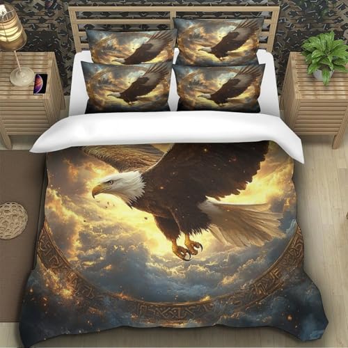 Parure de Lit Cheval Impresssion 3D Haute Définition Microfibre Premium 220x240cm