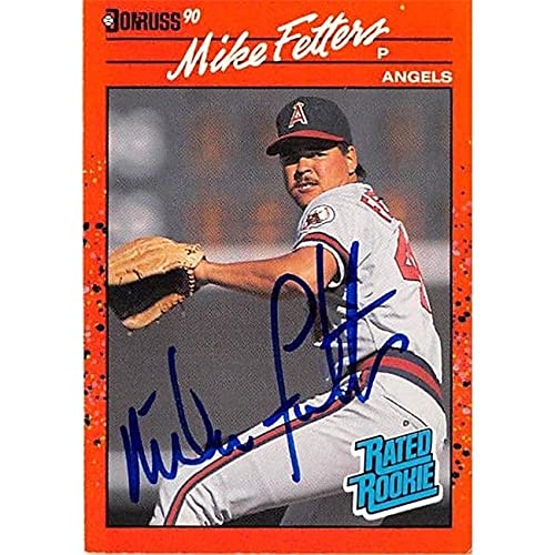Autograph Warehouse 365766 Mike Fetters Autographed Baseball Card - 1990 Donruss 35 Rated Rookie