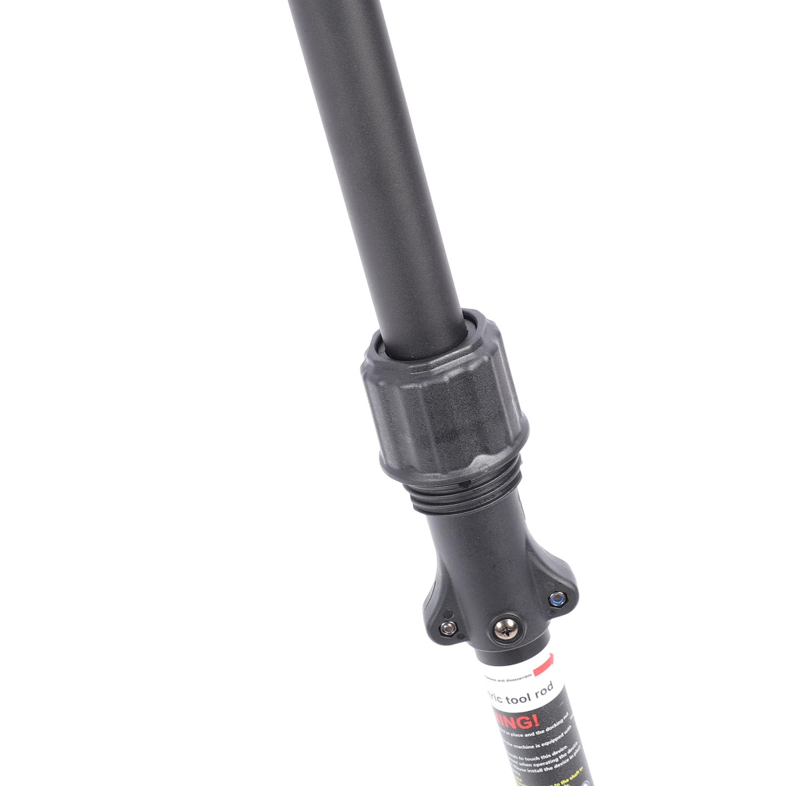Fockety Pértiga de Extensión para Podadora Eléctrica, 4 Secciones, para Ramas Altas con Alcance de hasta 2 M, Compatible con Motosierras y Tijeras de Podar Eléctricas