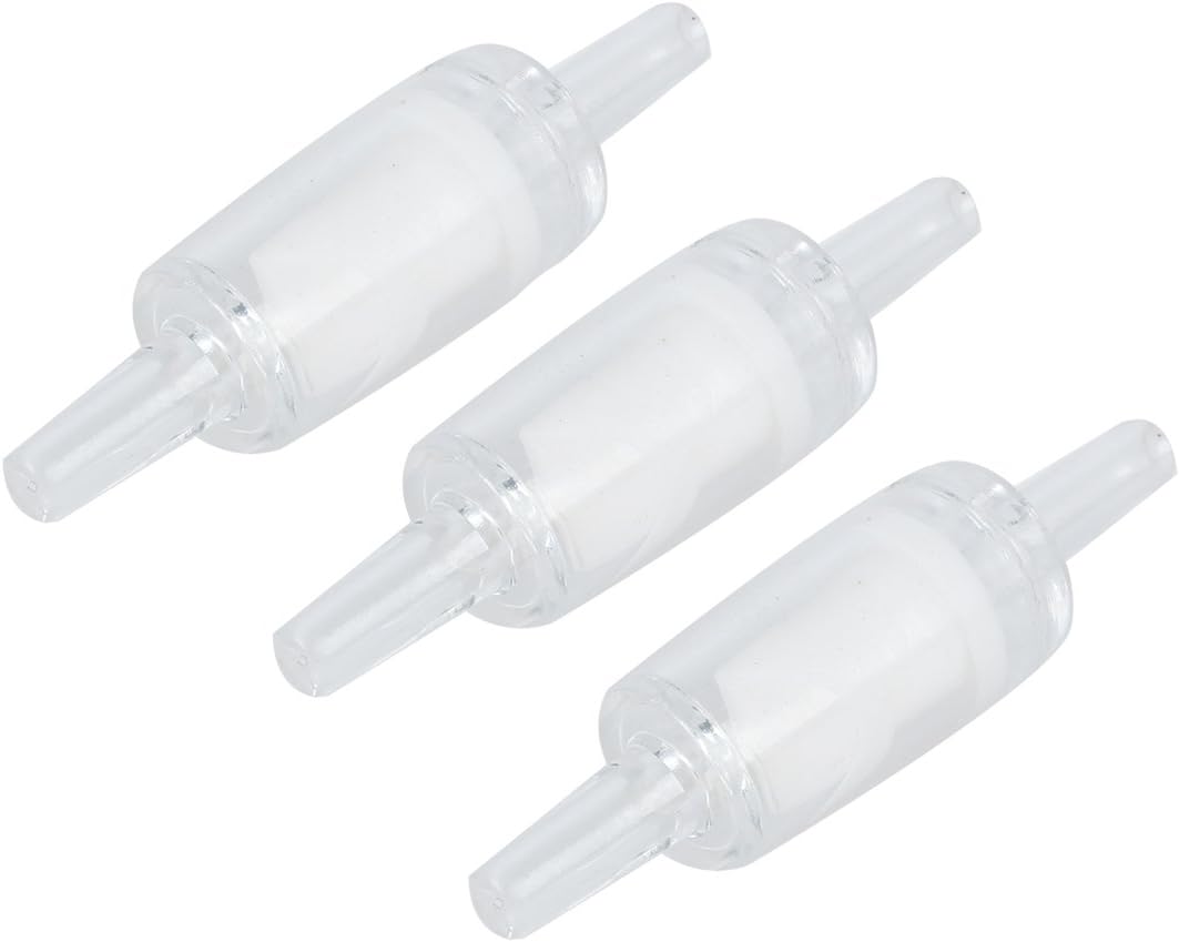 PULABO Air Pump Check Valve One Way Valve Non-Return Valve Plastic Air Control Valve Aquarium Accessories for Fish Tank 2 Pieces Excellent Quality and Durable Practical : Pet Supplies