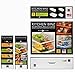 InterDesign 4 Piece USA Made Stackable Kitchen Transparent Storage Organizer Bins for Fridge, Freezer, Pantry and Cabinet Organization