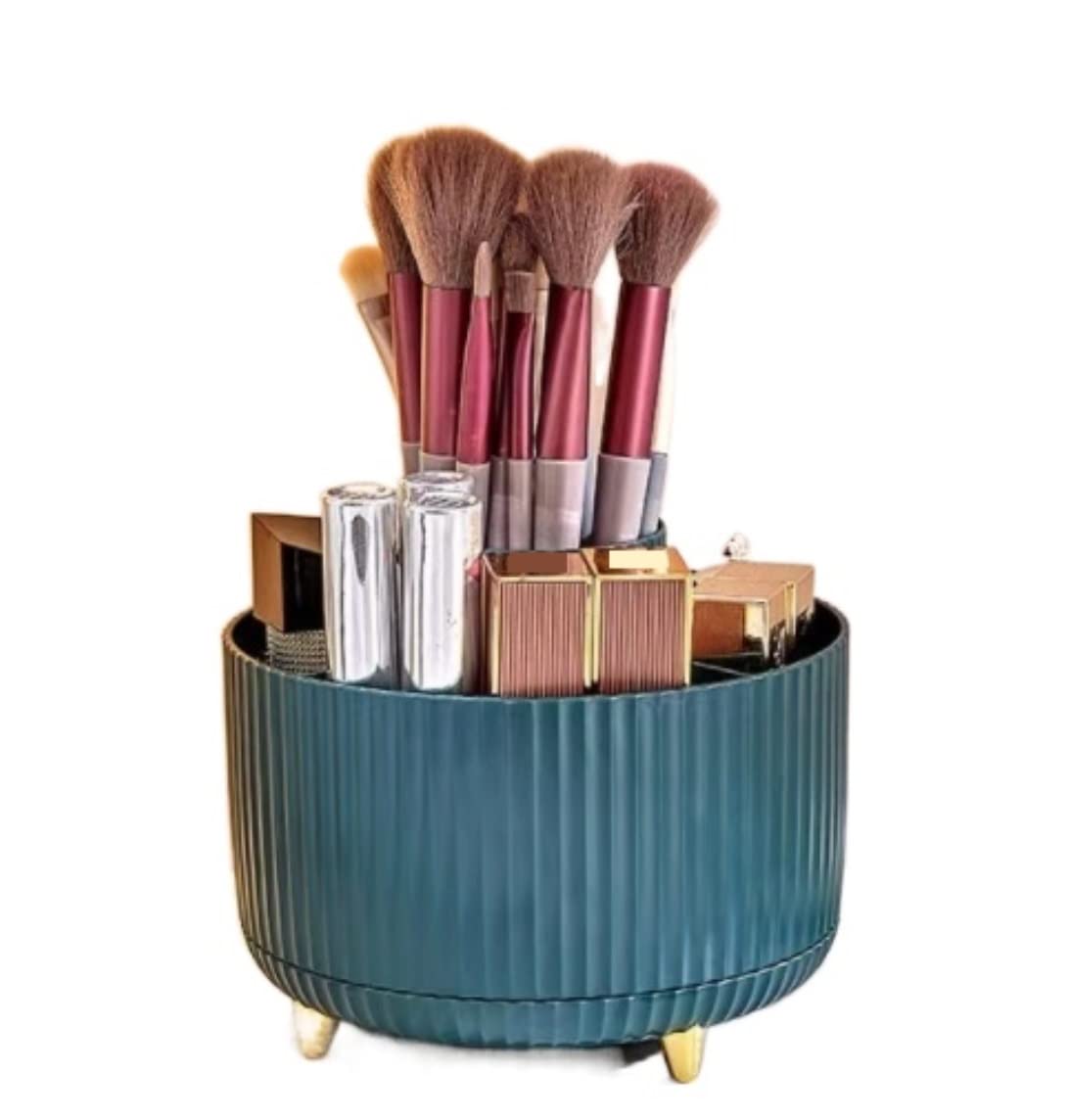 Organizador Cosméticos Organizador de Maquillaje Caja De Almacenamiento De Cosméticos De Plástico, Acabado De Escritorio, Caja Versátil Para El Hogar, Organizador De Maquillaje Estante de Maquillajes