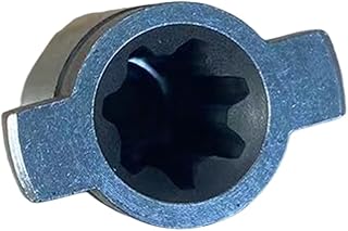 Hydraulic Inner Shaft Motor Spline Sleeve, 7-Tooth, 9-Tooth Spline Sleeve, VP15/20/30/40 Oil Pump Spline Sleeve MINGPING (Color : 7T)