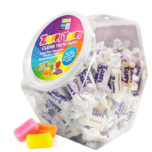 Zollipops Candy Clean Teeth Keto Sugar Free Taffy, Variety Pack, 32 Oz (Packaging may vary) - image 1