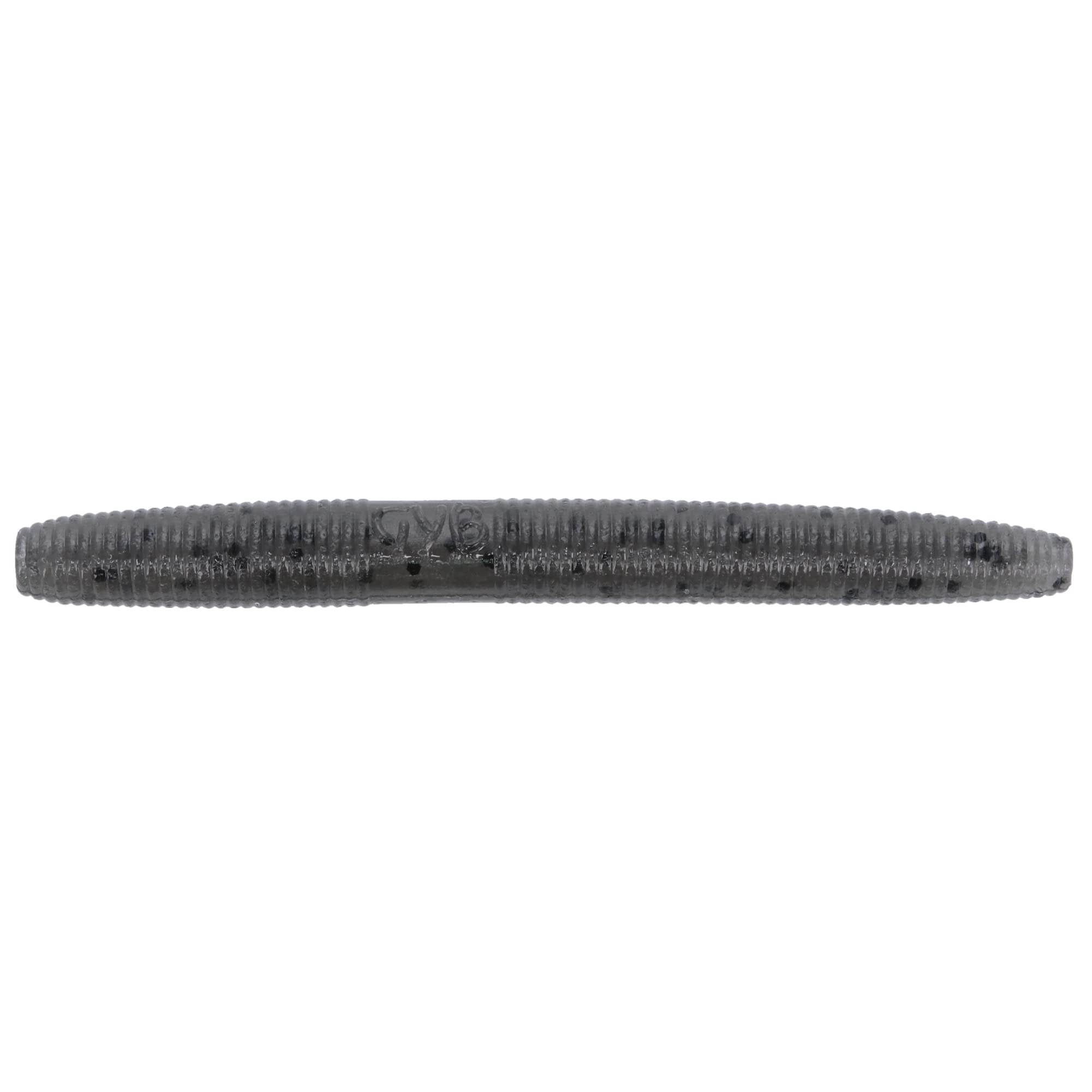 Yamamoto BAITS 5" SENKO / 10 Pack/Black W/Large Blue Flake/Clear Blue Tail — view 3