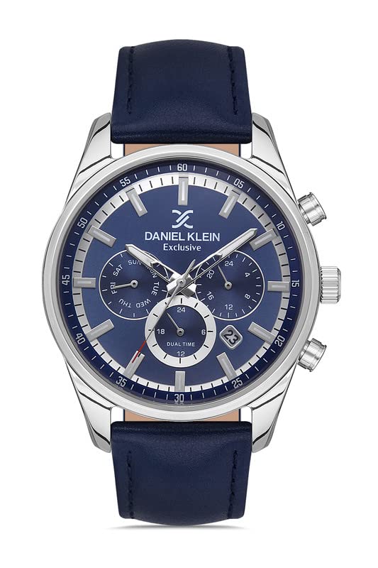 DANIEL KLEIN Analogue Blue Dial Mens Watch-DK.1.13350-2 (B0BZKMKZ5F) Amazon Price History, Amazon Price Tracker