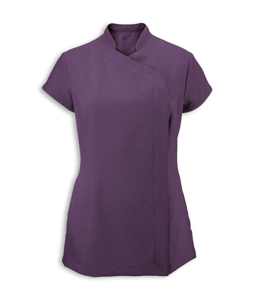 Workwear Womens Easycare Wrap Zip Beauty Tunic