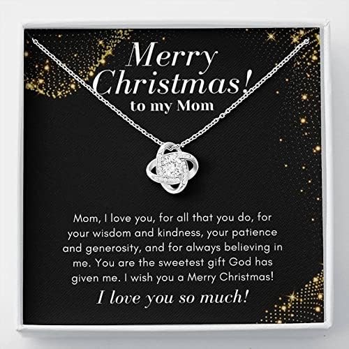 Mom-Love Knot Necklace-Christmas Gift 