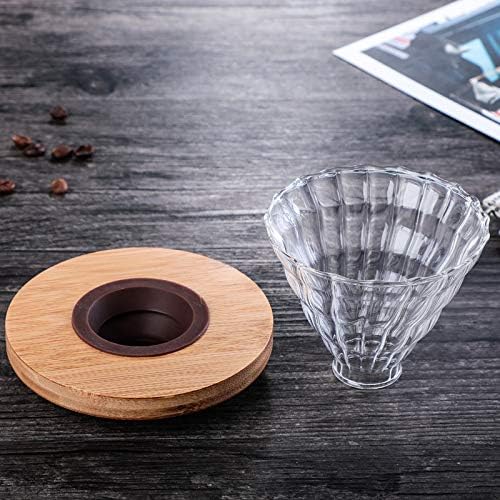 Coffee Press Hand Coffee Pot Coffee Maker Coffee Set Coffee Dripper and Pot Set for Coffee Filter Reusable Coffee Filters Pots(Pot)