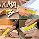 Premium Micro Detail Sander Paper Kit, Mini Hand Sanding Block für Finishing engen Räumen Polieren Projekte, 3,5 „x 1“ Wet Dry Sandpaper Grit Sandpapier 60 120 240 400 Grit