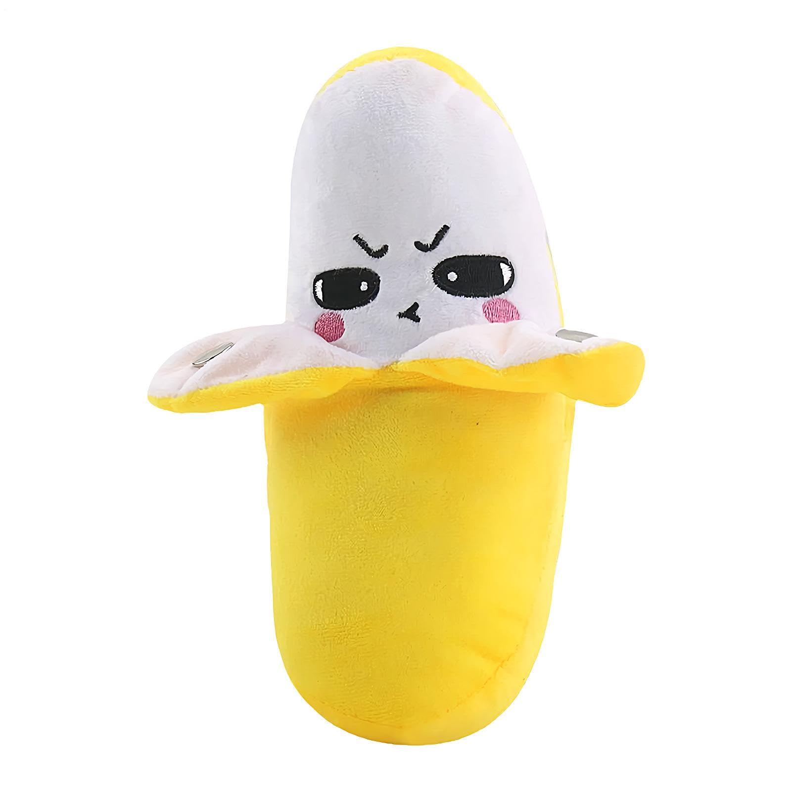 Banana Plush - Stuffed Animal Music Piano Toy, Interactive Figure with Touch Sensor, Soft Plush Ornament Accessory Decor | for Kids Birthday Party Sofa Home Decoration Crib Nursery