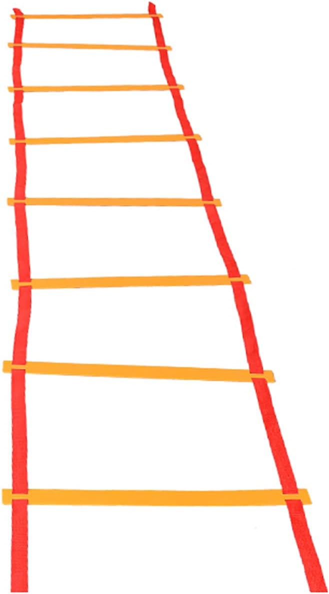 Agility Ladder Agility Ladder Speed Ladder,Football Flexibility Training Jumping Ladder,Personal Training,for Sports Training and Soccer Football Tennis Baseball Drills(Size:4M)