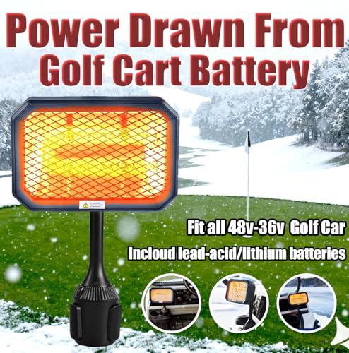 BnPnCn 36V Electric Golf Cart Heater
