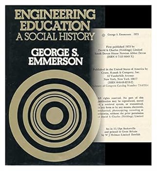Hardcover ENGINEERING EDUCATION: A SOCIAL HISTORY Book