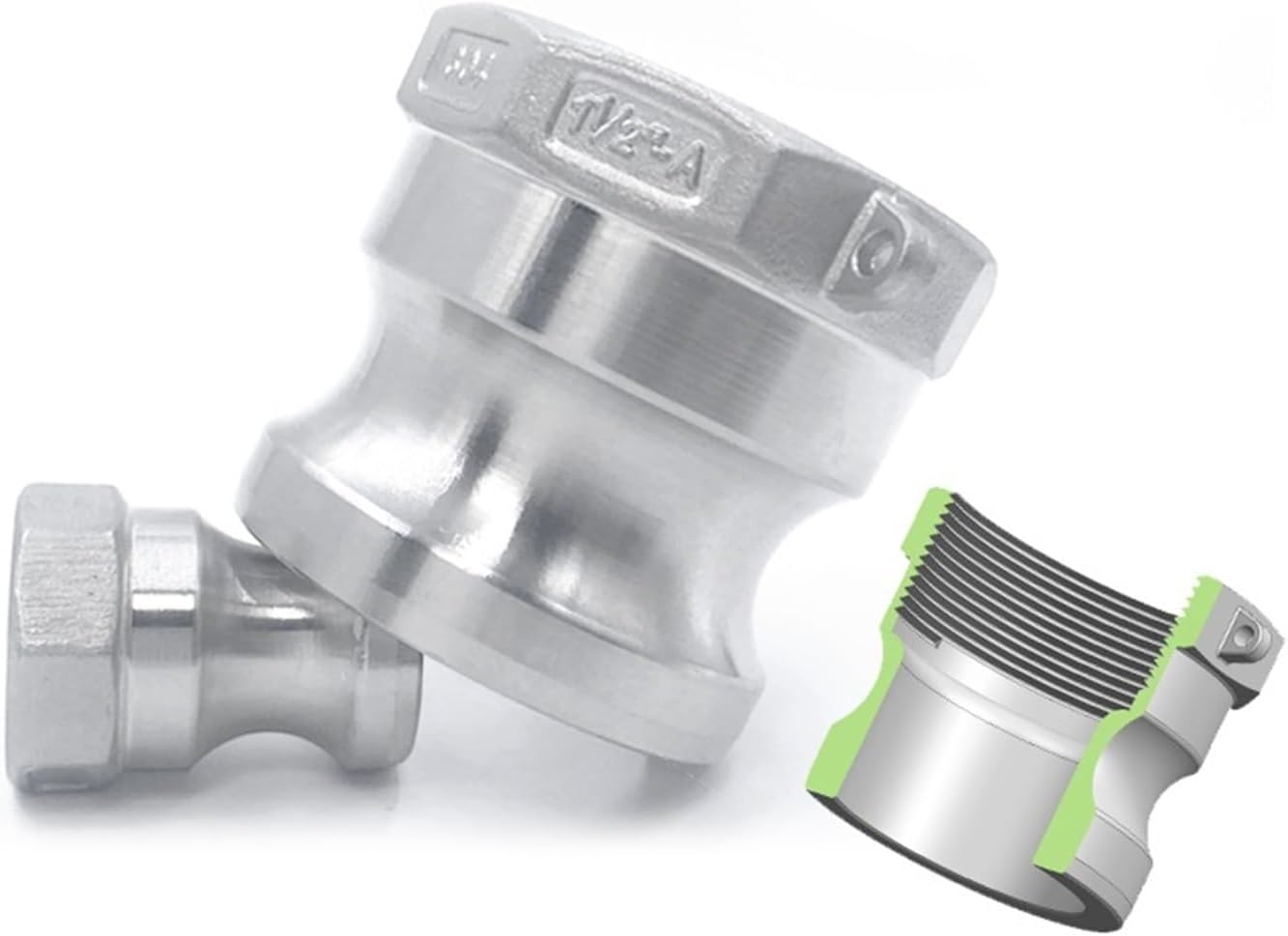 DN32 1-1/4 Inch SS304 Fire Fighting Coupling Irrigation Pump Hose Adapter High Flow Industrial Quick Connect joyful